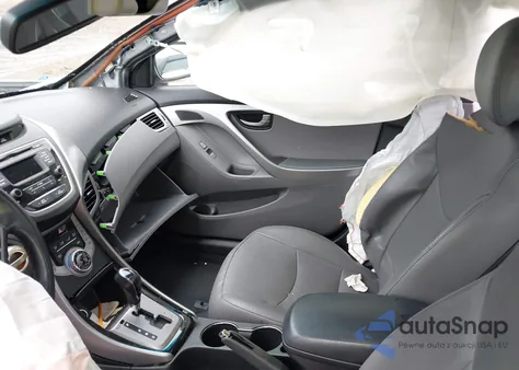 2013 Hyundai Elantra Limited из США, поврежденный, VIN 5NPDH4AE1DH268513